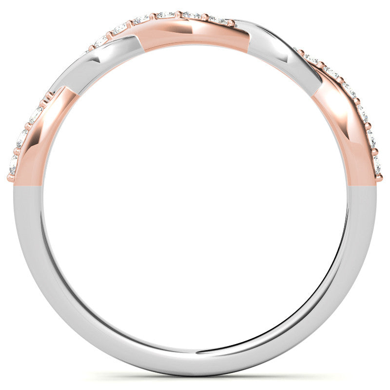 14k Gold Moissanite Round Shape Ring