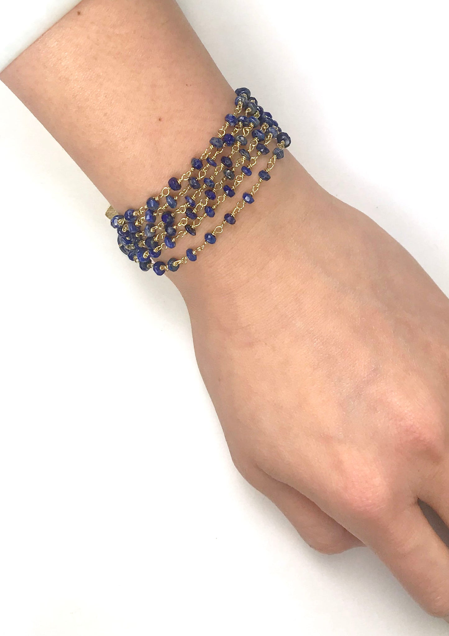 Neela Veil-Lapis Lazuli Bracelet