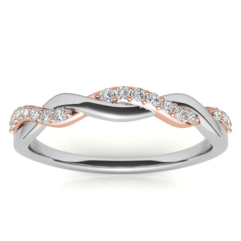 14k Gold Moissanite Round Shape Ring